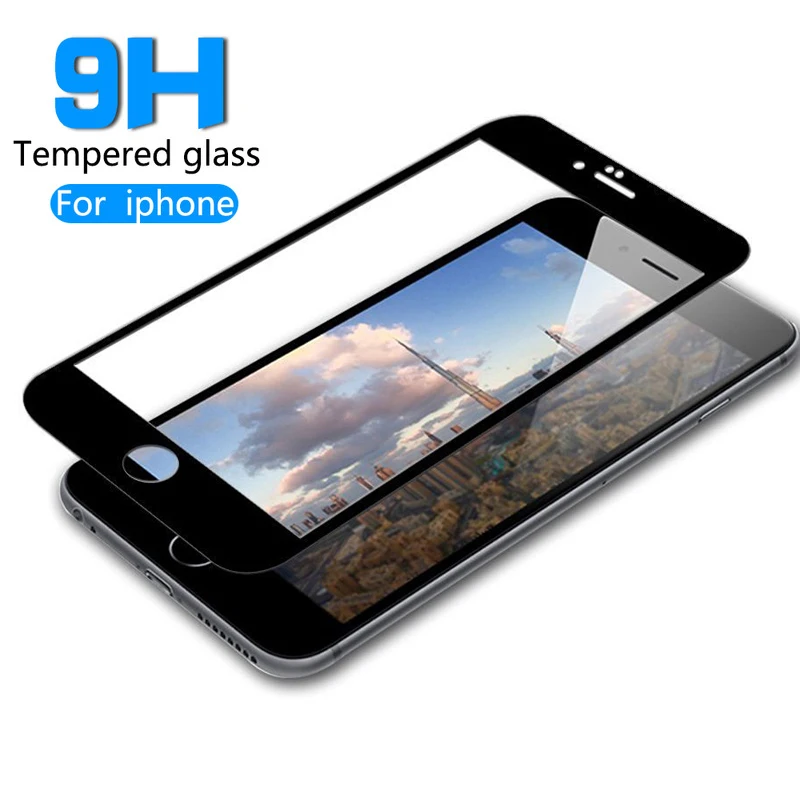 Защитное стекло для iPhone 6 S 6s Plus 6s plus S6 закаленное стекло для Apple Iphone6 I Phone Iphon 6 plus glas экран Защита 9 h 3d