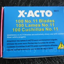 100 шт./лот#11 острые лезвия ножа для хобби для резьбы по дереву инструменты для гравировки скульптура нож скальпель, режущий инструмент