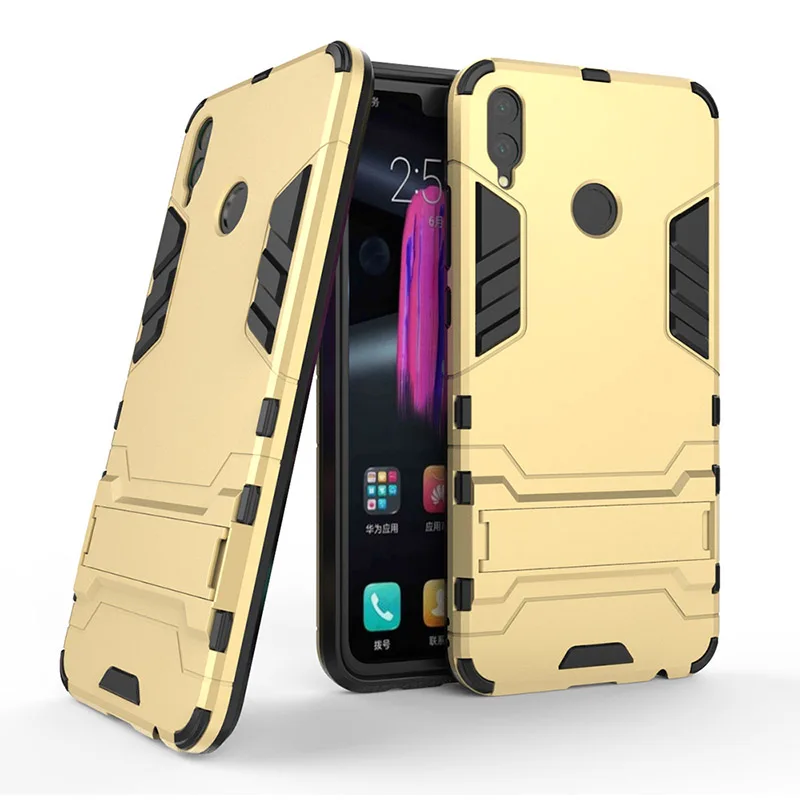 

Cool Fashion Armor Protective case For Huawei honor 5X 6X 7X 7A 8X 8 8A 9 10 lite case 9i 10i V9 V10 V20 magic2 Stand cover case