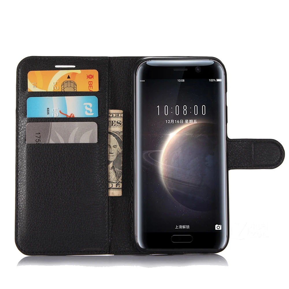 

Huawei Honor Magic Case Litchi Texture Leather Case for Huawei Honor Magic Flip Cover Case Wallet Stand Style Phone Case