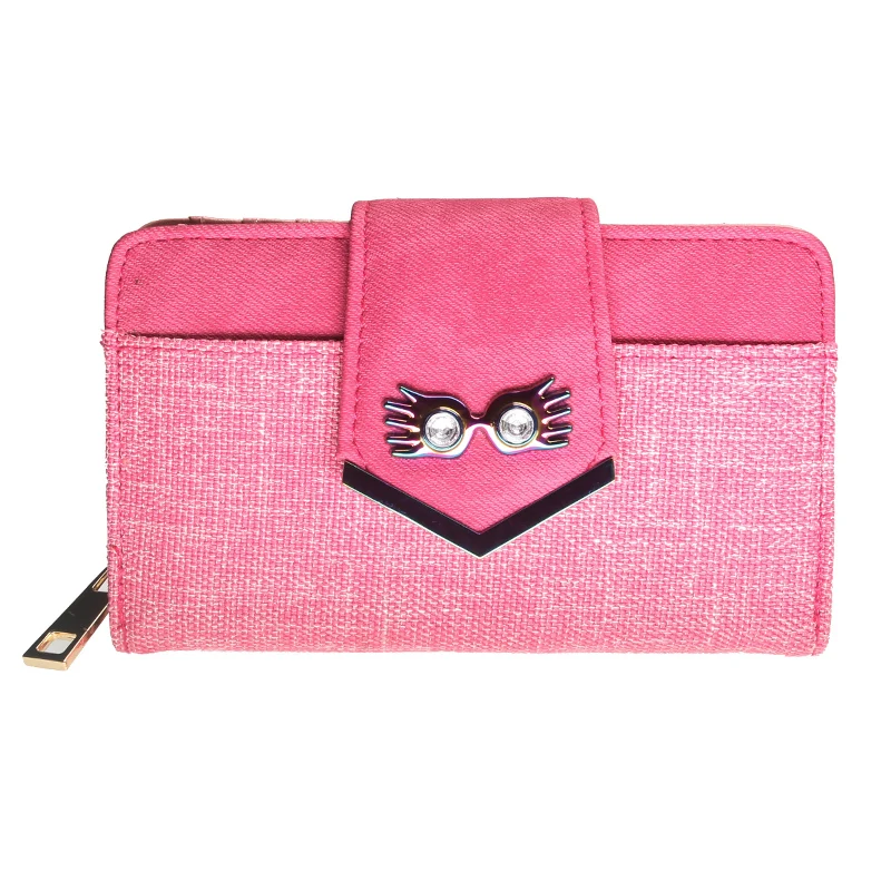 Luna Glasses Wallet Women Pink Purse DFT-6738