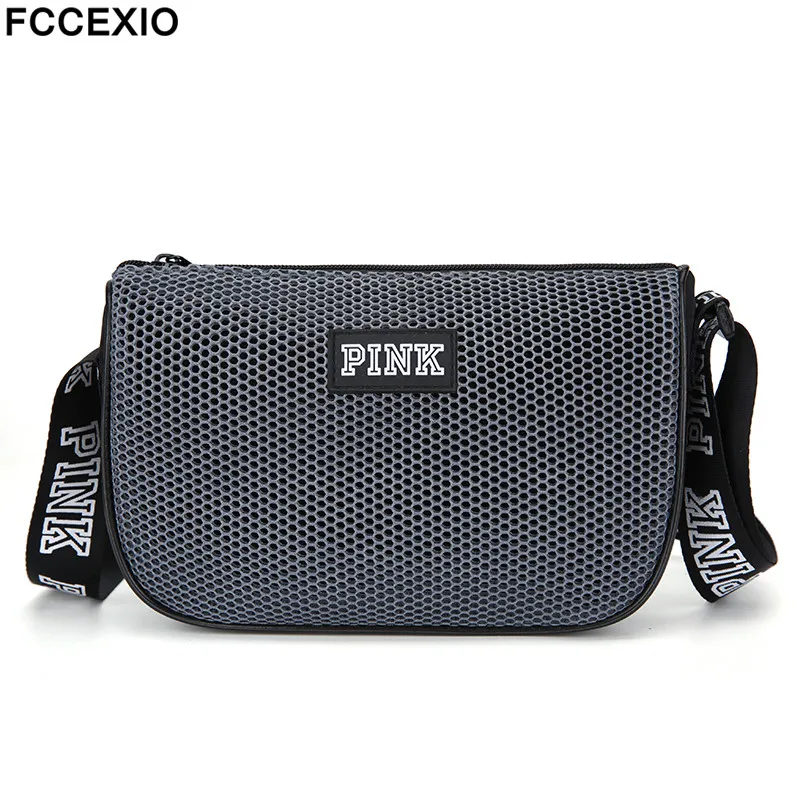 FCCEXIO, 4 цвета, Женский поясной кошелек для туризма, розовые сумочки с сердечками, высококачественные сумки на одно плечо, водонепроницаемая