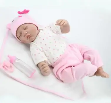 

NPKDOLL silicone reborn dolls newborn baby cheaper price solid doll toy for girl reborn dolls Girl Silicone Reborn baby Dolls