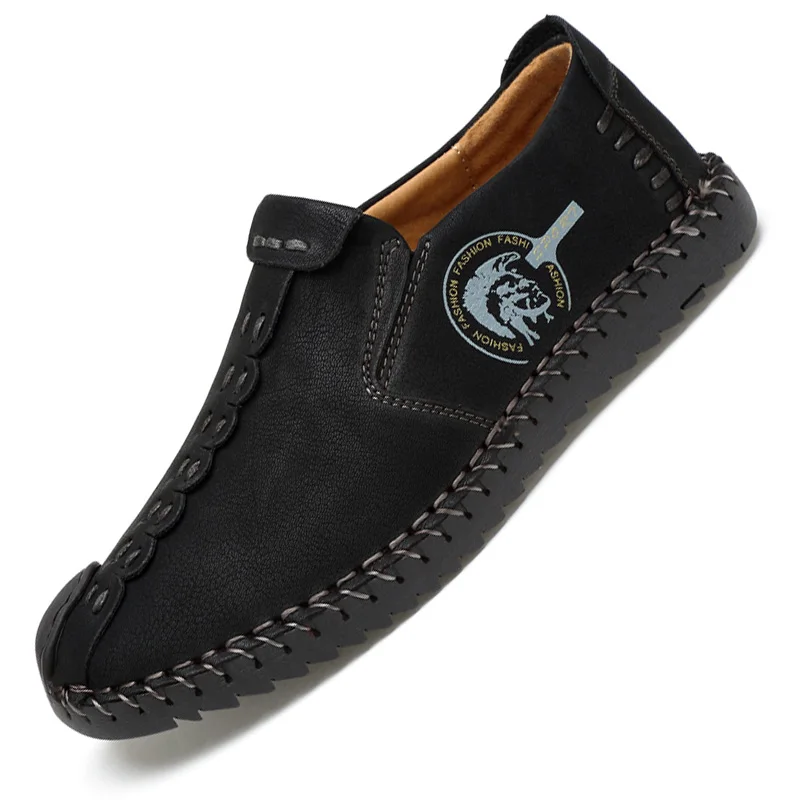 Classic Men Casual Shoes Lace-up Loafers Men Boat Shoes Handmade Comfortable Quality Flats Sale Man Moccasins Shoes Plus Size Classic Men Casual Shoes Lace-up Loafers Men Boat Shoes Handmade Comfortable Quality Flats Sale Man Moccasins Shoes Plus Size