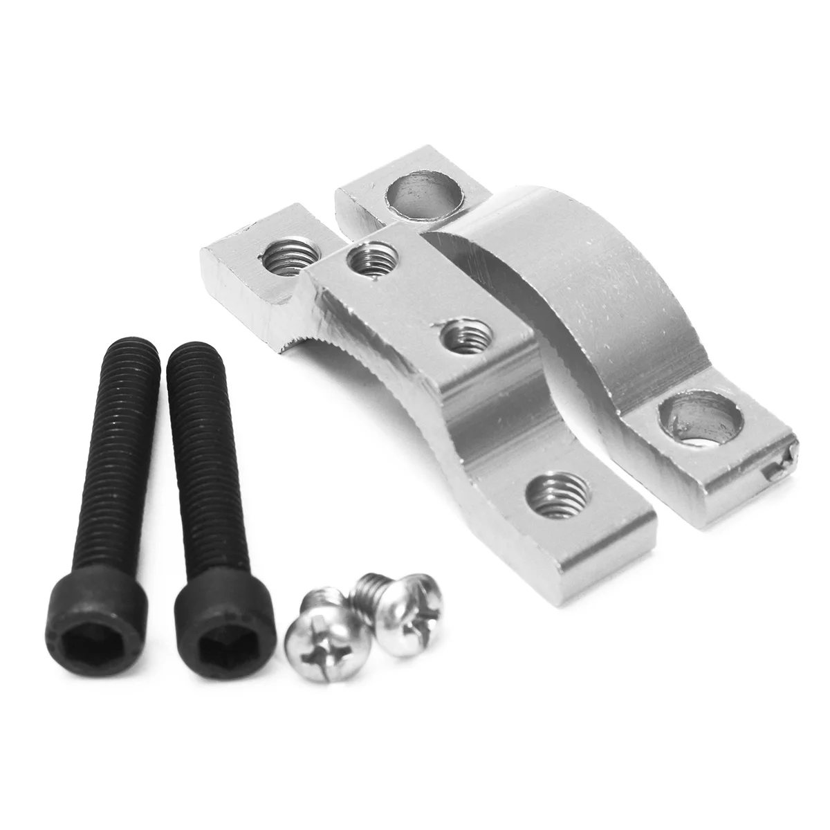 18 27 мм серебристый алюминий Сплав мотоцикл e велосипед фара дальнего света