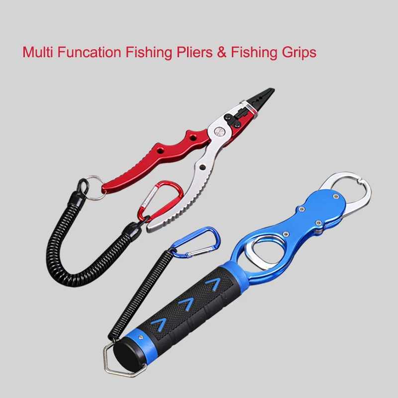 Алюминиевые рыболовные плоскогубцы для удаления крючков с оплеткой и разъемным кольцом рыболовный крючок для снятия веса рыболовные снасти
