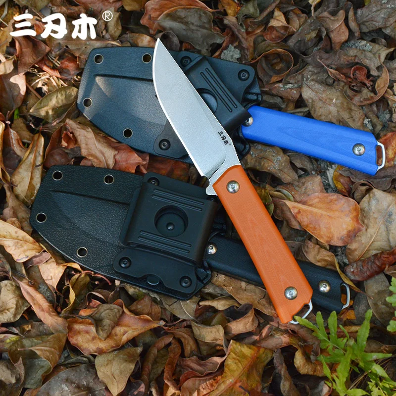 Sanrenmu S611 фиксированный нож прямой 8cr14 Из Нержавеющей Стали походный охотничий для
