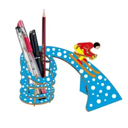 3D Обучающие головоломки деревянные игрушки лыжные держатель ручки детские игрушки деревянная головоломка игрушки для детей