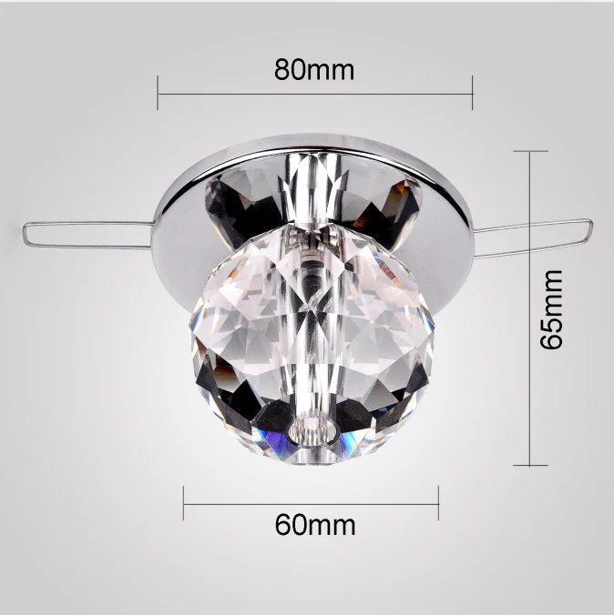 Conduziu a Lâmpada do Teto Sala de Estar Luz de Teto Cristal Mini Corredor Varanda Iluminação Decoração Teto Led Za46712 2 High Quality Luzes e Iluminação