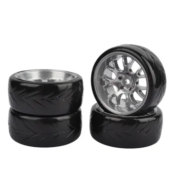 

4pcs 1:10 On-road Drift Car Rc Tires Tyre for HSP HPI