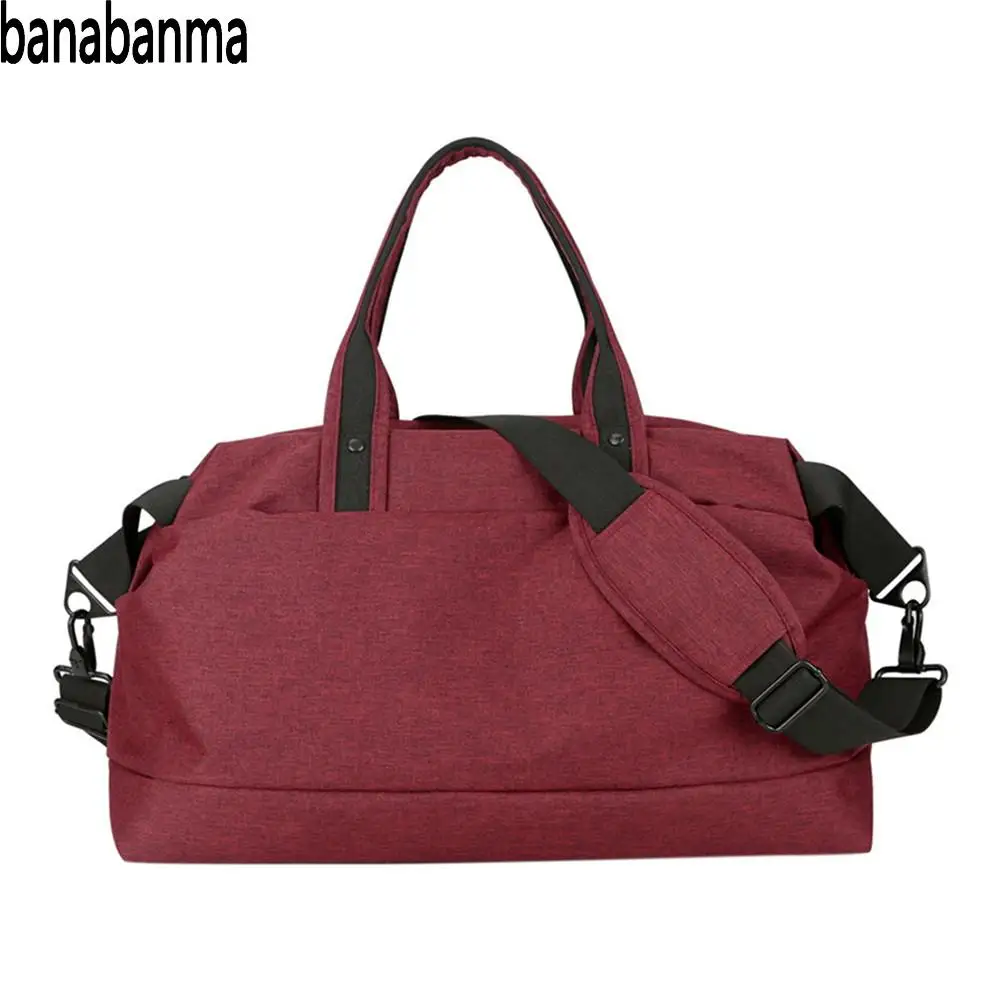 

banabanma Fashion Handbags Simple Portable Large Capacity Handbag Casual Travel Bag Single-shoulder Bag For Women&Men 2018 ZK40
