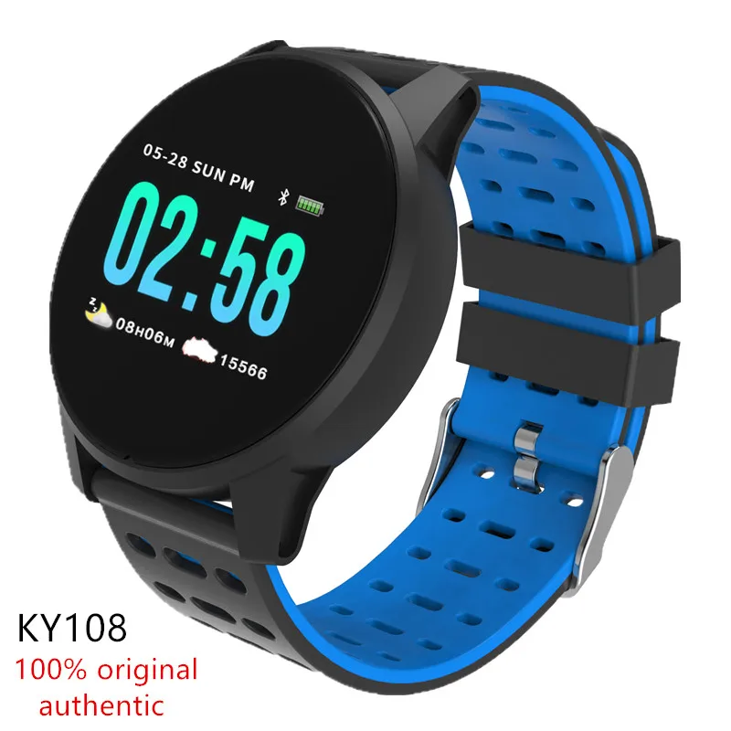 

Smart Watch Fitness Tracker IP67 Waterproof Heart Rate Blood Pressure Monitor Fitness Bracelet Women Men for Android IOS Apple