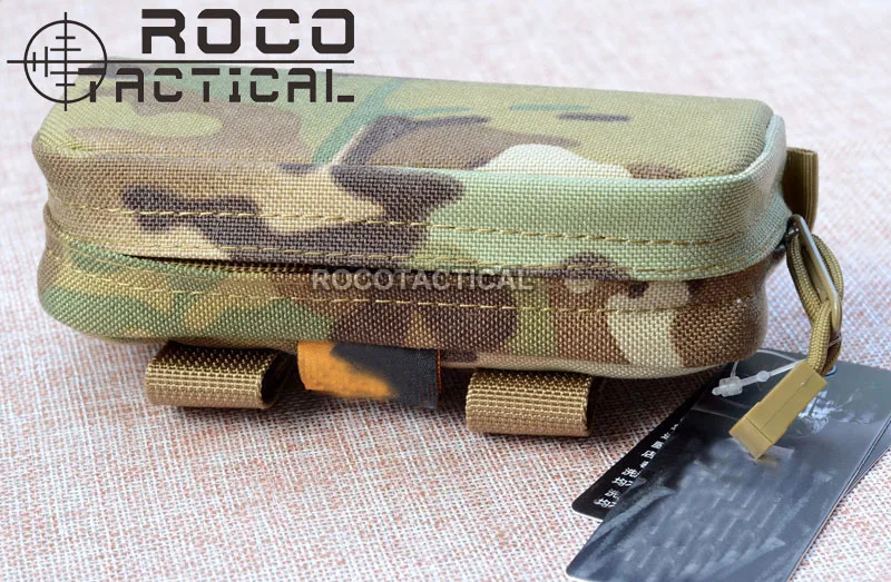 ROCOTACTICAL качество MOLLE модульная Hardshell боевые очки Чехол тактические очки коробка Защита от солнца глаз Чехол для очков кобура CP