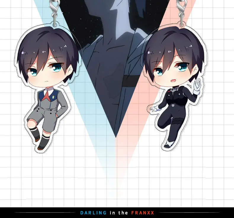 DARLING в franxx ditf 02 милый акриловый брелок Подвеска Брелки|Брелоки| |