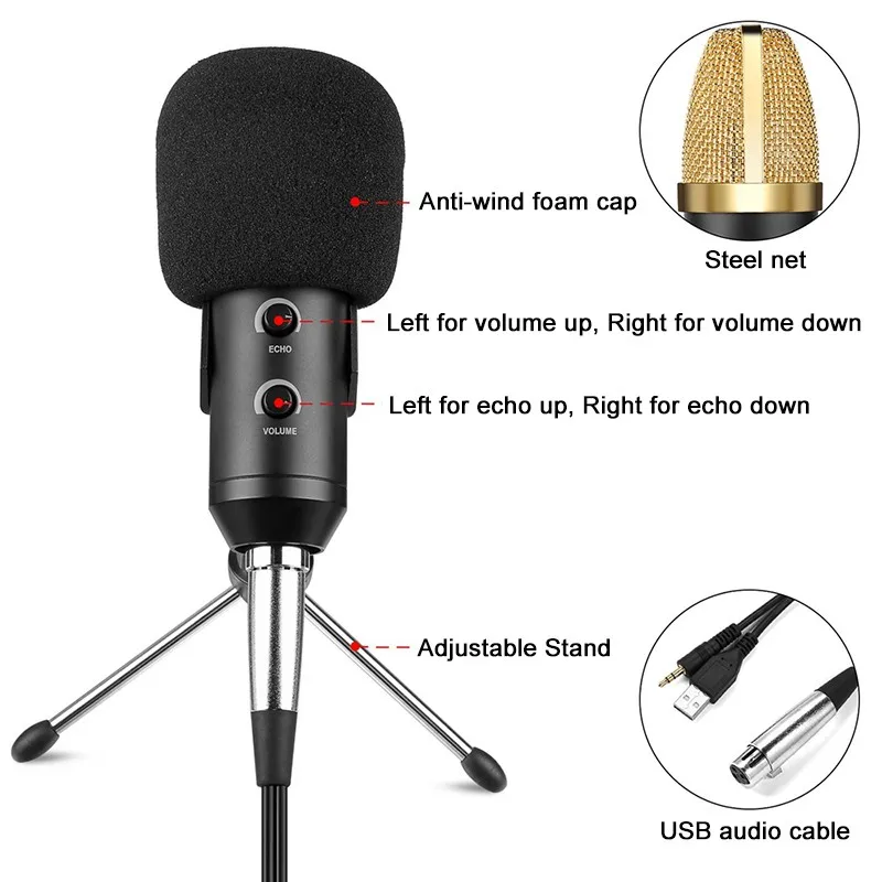 MK-F100TL USB Microphone 2