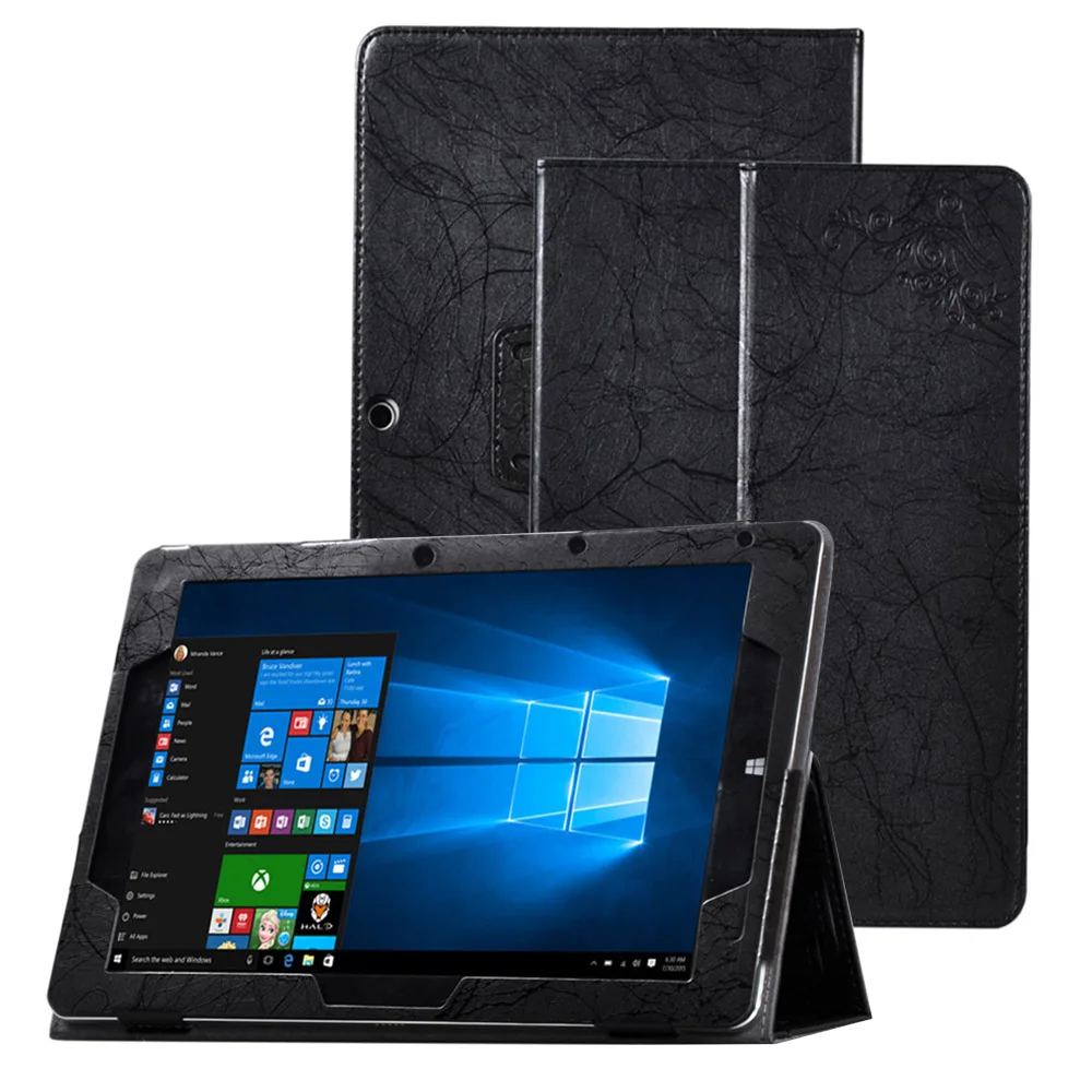 

Tablet Case for Surbook Mini Print Pattern PU Leather Hand Holder Cover Funda for Chuwi Surbook Mini 10.8'' Case and Stylus Pen