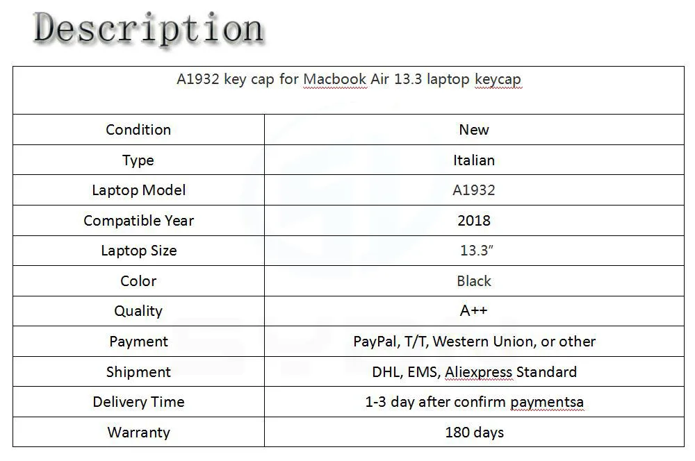 A1932 клавишные клавиши для Macbook Air 13,3, клавишная крышка для ноутбука, новинка