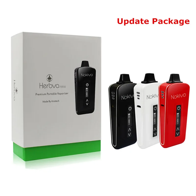 Electronic-cigarette-Nokiva-Dry-Herb-Vaporizer-ceramic-heating-Temperature-Control-2200mAh-with-OLED-screen-e-cig