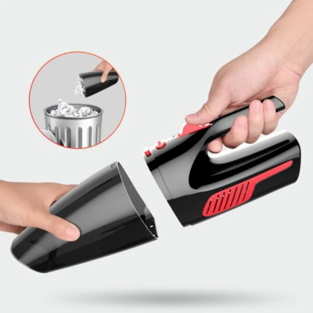 

Portable Car Dust Vacuum Cleaner Handheld 1200W Vacuum Cleaner Wet Dry Dual-Use Car Cleaning Tool Interior Accessories
