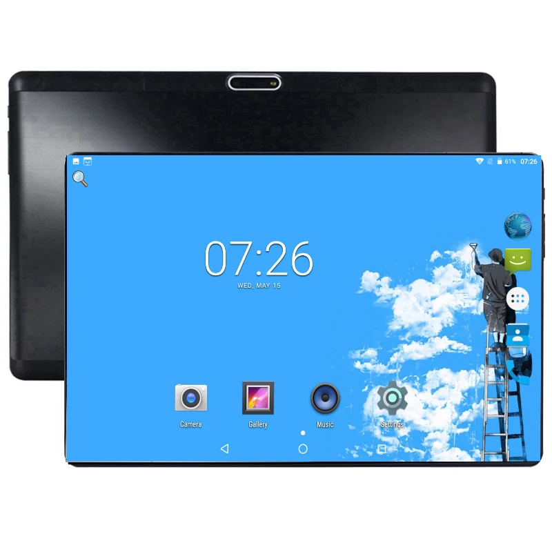 

Android 8.0 Octa Core 10 inch Tablet PC 4GB RAM 64GB ROM 5MP WIFI A-GPS 4G LTE 2.5D Tempered Glass IPS 1280*800 + Gifts