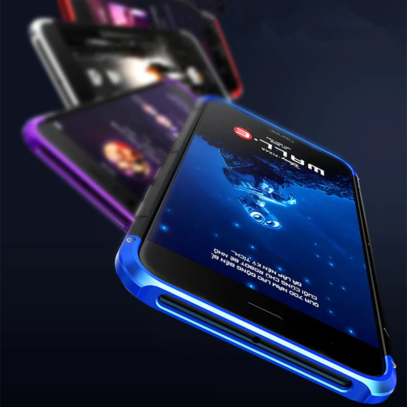 Чехол для Huawei Honor V9 металлический алюминиевый ПК Preminum защита роскошного Капа