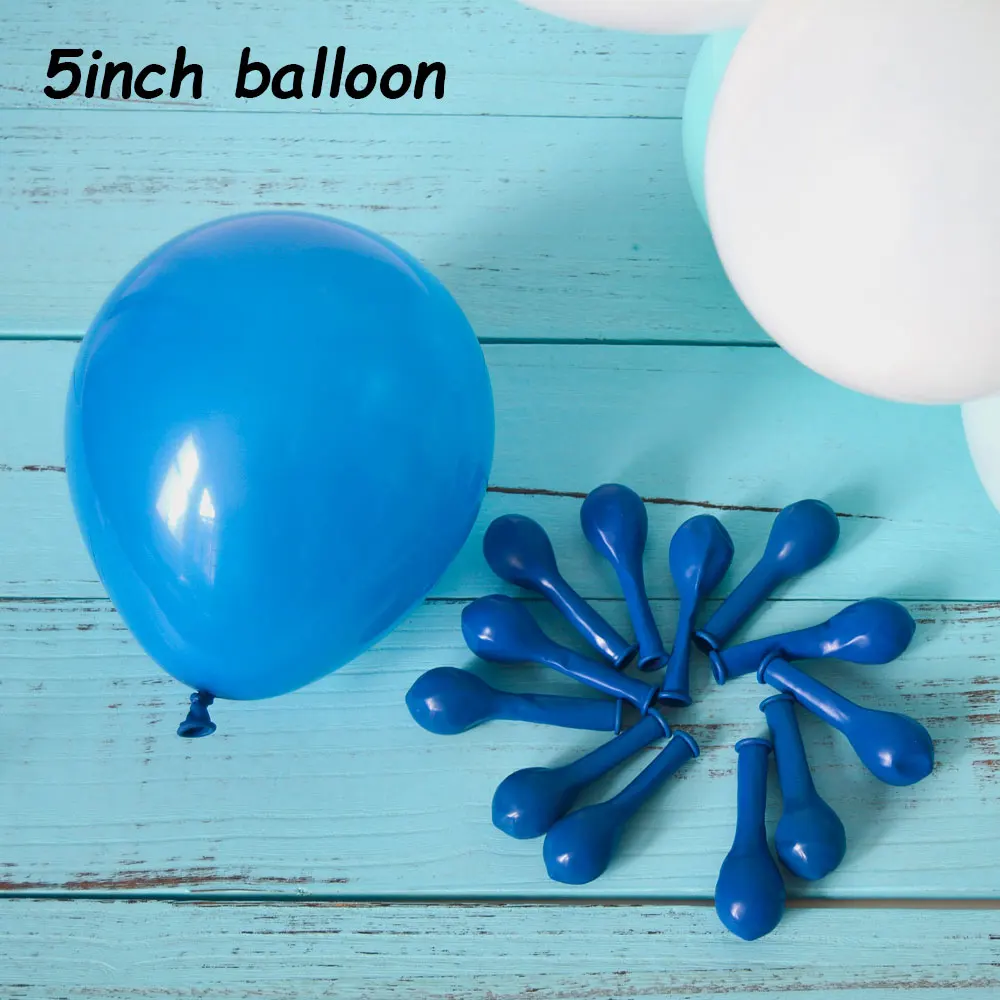 Воздушные латексные воздушные шары, украшения для дня рождения, Детские воздушные шары, мини-Воздушные шары, вечерние, 50 лет - Цвет: 5inch  dark blue