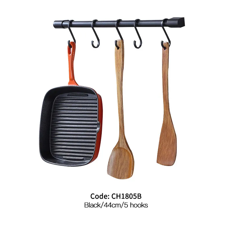 Black-440mm-5 Hooks
