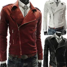 Индийское сари платья индийская одежда сари хлопок Горячая Новая мода личности молнии воротник Мужская кожаная куртка Локомотив