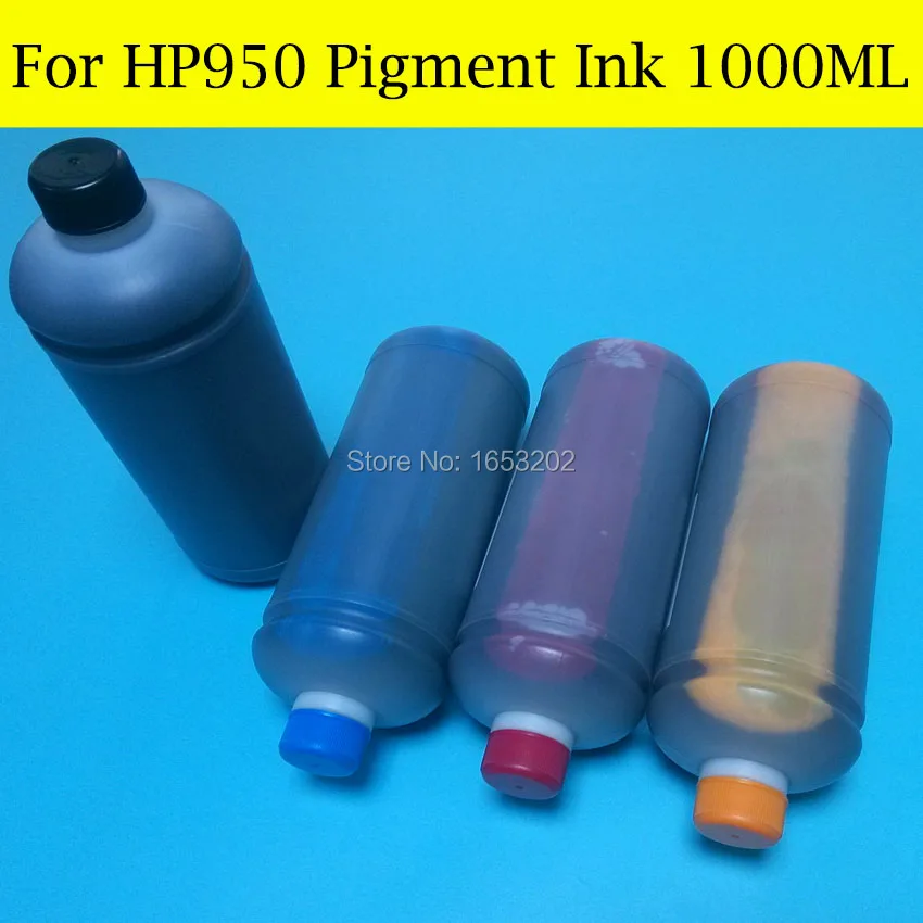 For HP 950 Pigment Ink 1000ML 4
