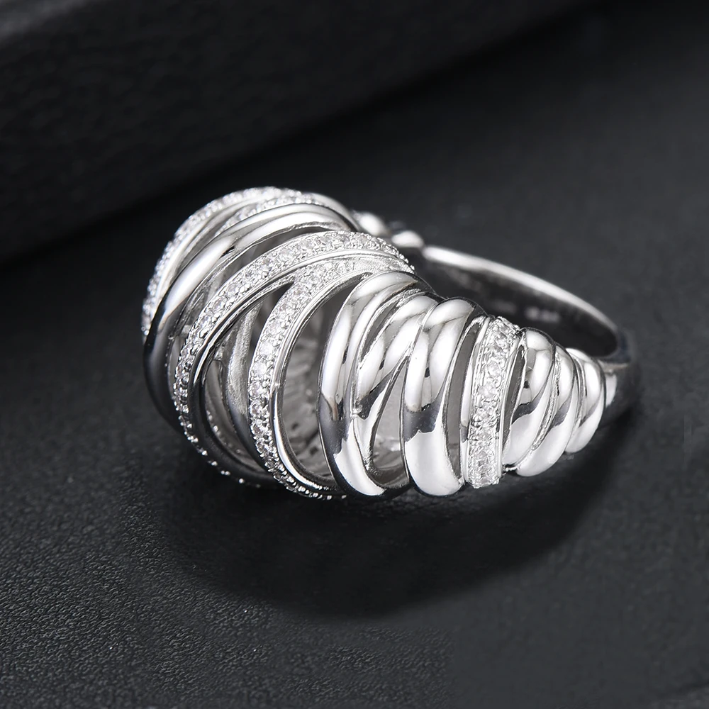 Missvikki женский блестящий кулон украшение на палец кольцо романтический, модный годовщина влюблённых день рождения Bijoux подарок вечерние ювелирные изделия кольцо