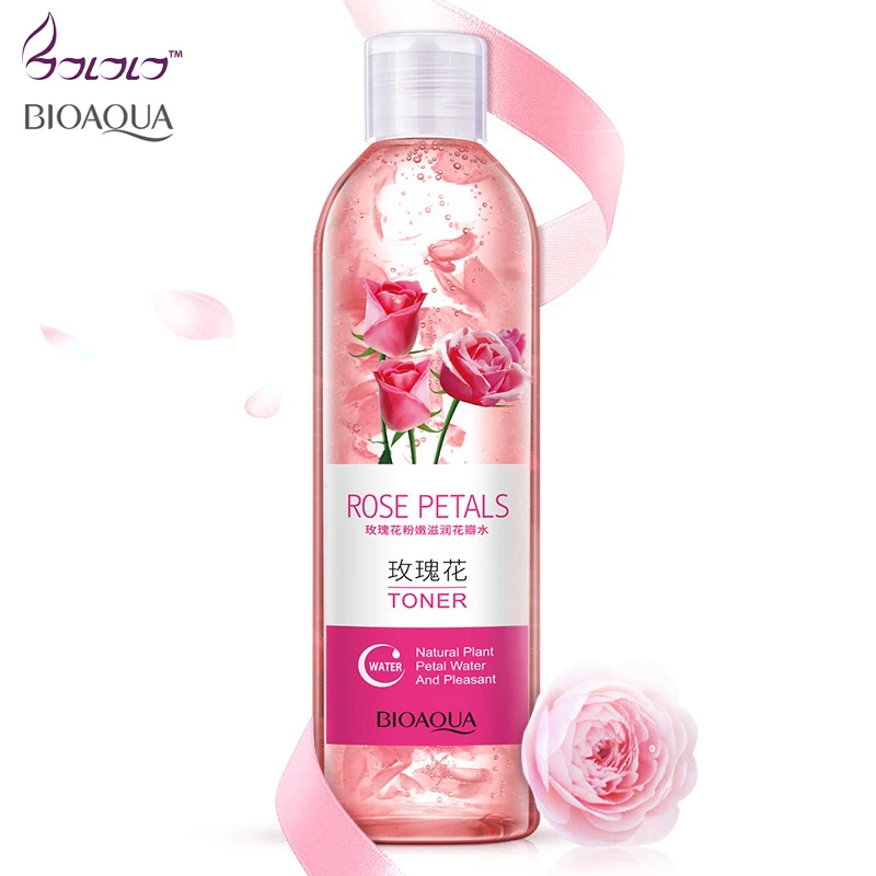 

BIOAQUA face toners natural plant petal water embellish replenish moisture anti aging oil control pore whitening skin care toner