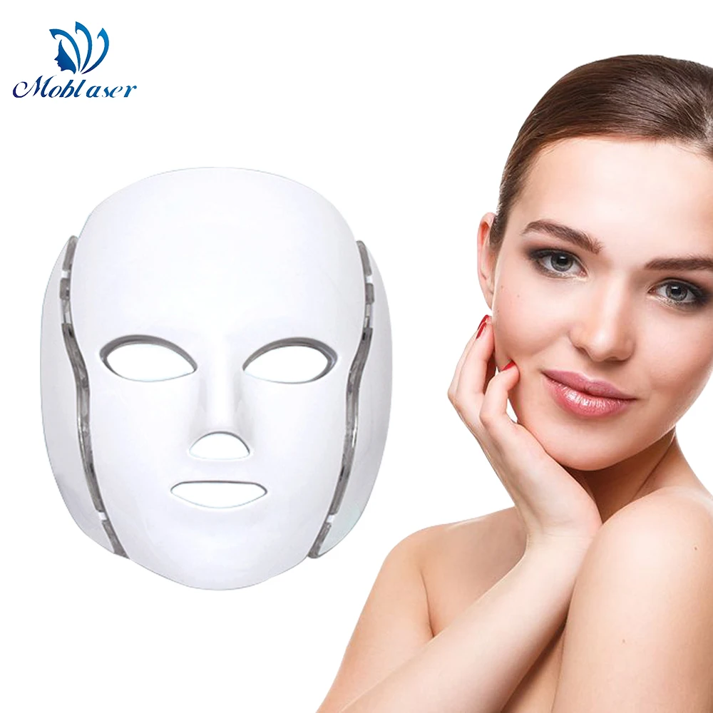 

7 Color Photon Led Facial Mask Led Light Therapy Mask Anti Aging Wrinkle Device Skin Rejuvenation Acne Removal Korean Skin Care