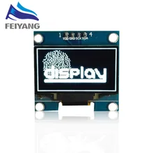 5 шт. 1," O светодиодный модуль белого цвета межсоединений интегральных схем I2C 128X64 1,3 дюймов O светодиодный ЖК-дисплей светодиодный Дисплей модуль 1,3" IIC I2C общаться MODU