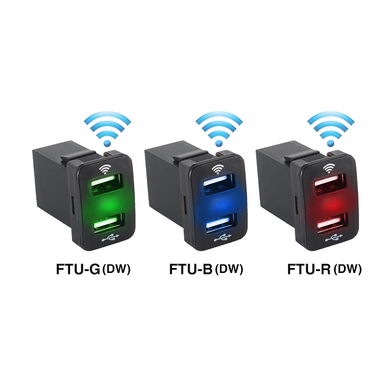 2019 Новое поступление разветвитель гнезда прикуривателя 12В 24В 2 порта USB