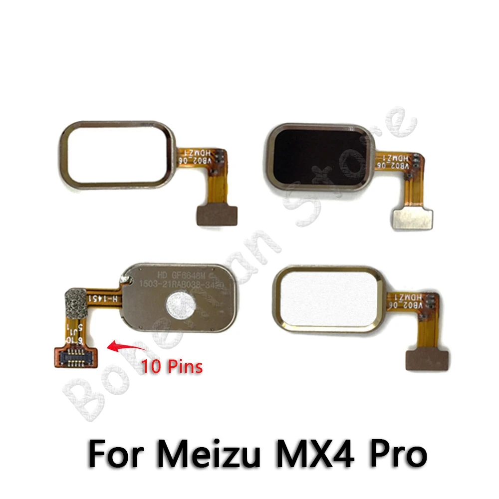 

Back Home Button Fingerprint Flex Cable For Meizu MX4 MX 4 Pro Mobile Phone Repair Parts