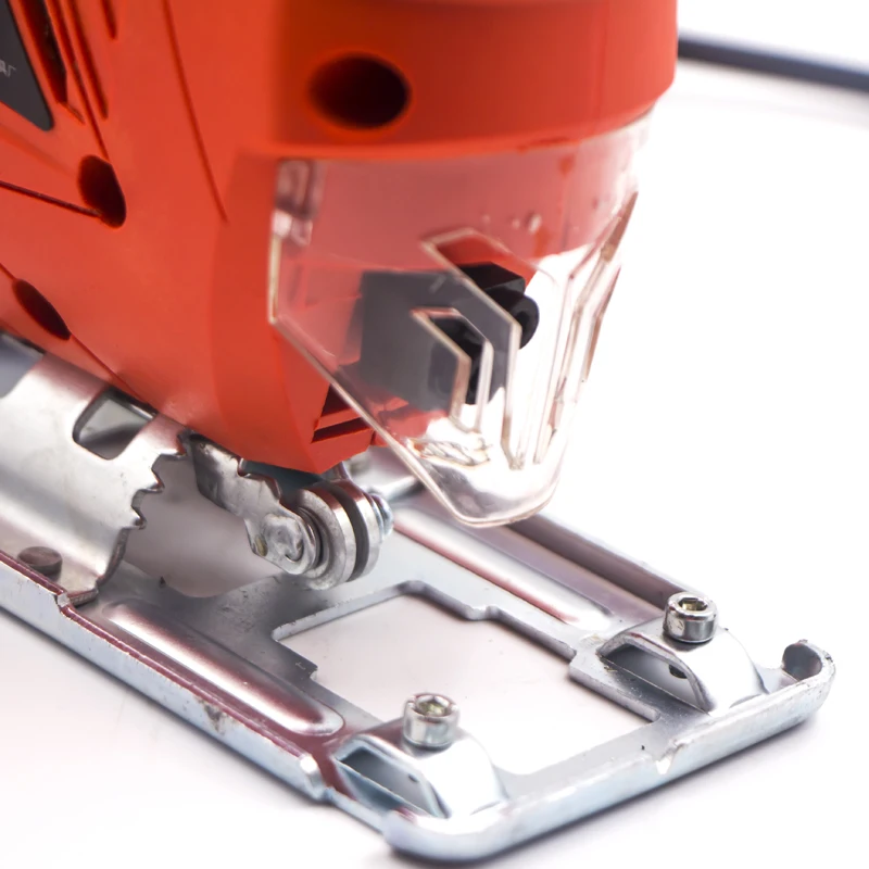 BDCAT 710W Electric Jigsaw Woodworking Electric Jigsaw Metallic Timber Plasterboard Cutting Tool with 4 Saw Blades