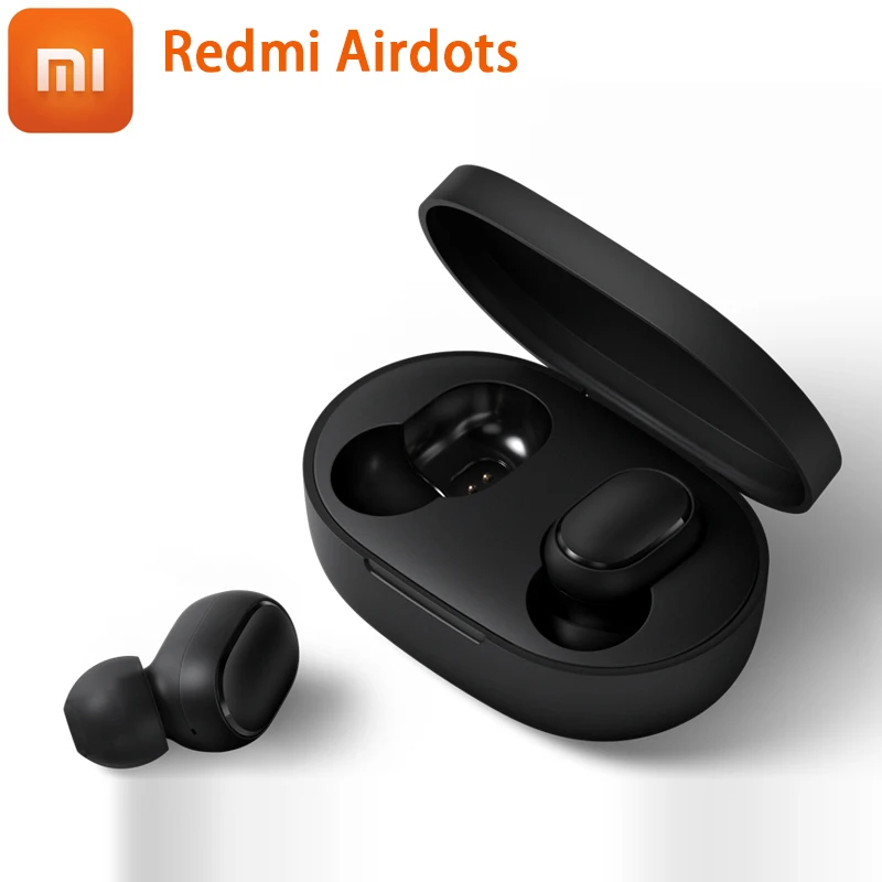 

Instock Xiaomi Redmi Airdots Xiaomi Wireless earphone Voice control Bluetooth 5.0 Noise reduction Tap Control