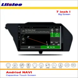 Liislee автомобиля Android GPS nav Географические карты навигации Системы для Mercedes Benz GLK Class X204 2008 ~ 2014 Радио аудио-видео (Нет dvd-плеер)