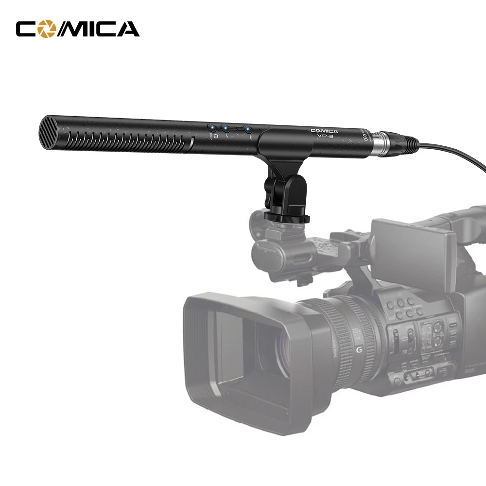 COMICA CVM VP3 Shotgun Microphone Super Photography Interview Video Mic