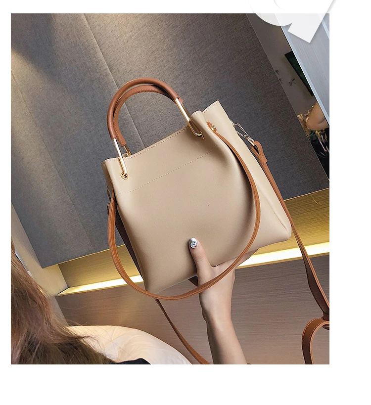 HISUELY женская сумка из искусственной кожи высокого качества сумка-мешок женская сумка на плечо модная дизайнерская Большая вместительная сумка-тоут