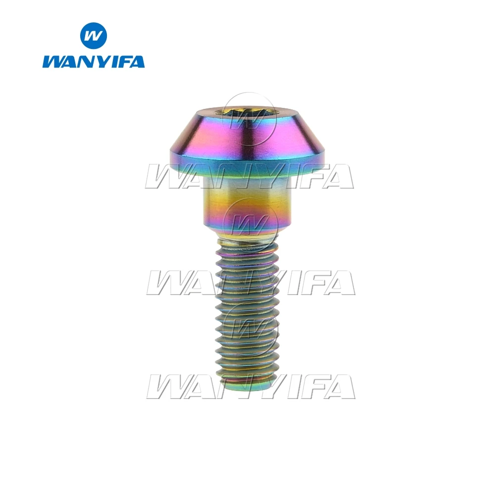 Wanifa Винт С Титановым болтом M6X20mm коническая шариковая головка для тормозов
