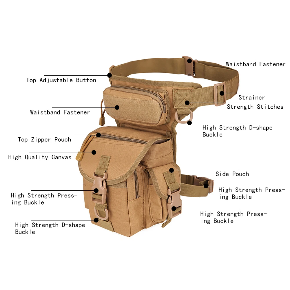 Мужская камуфляжная сумка в стиле милитари с заниженной ногой, поясная сумка, сумка через плечо, оксфордская поясная сумка, Мужская поясная сумка