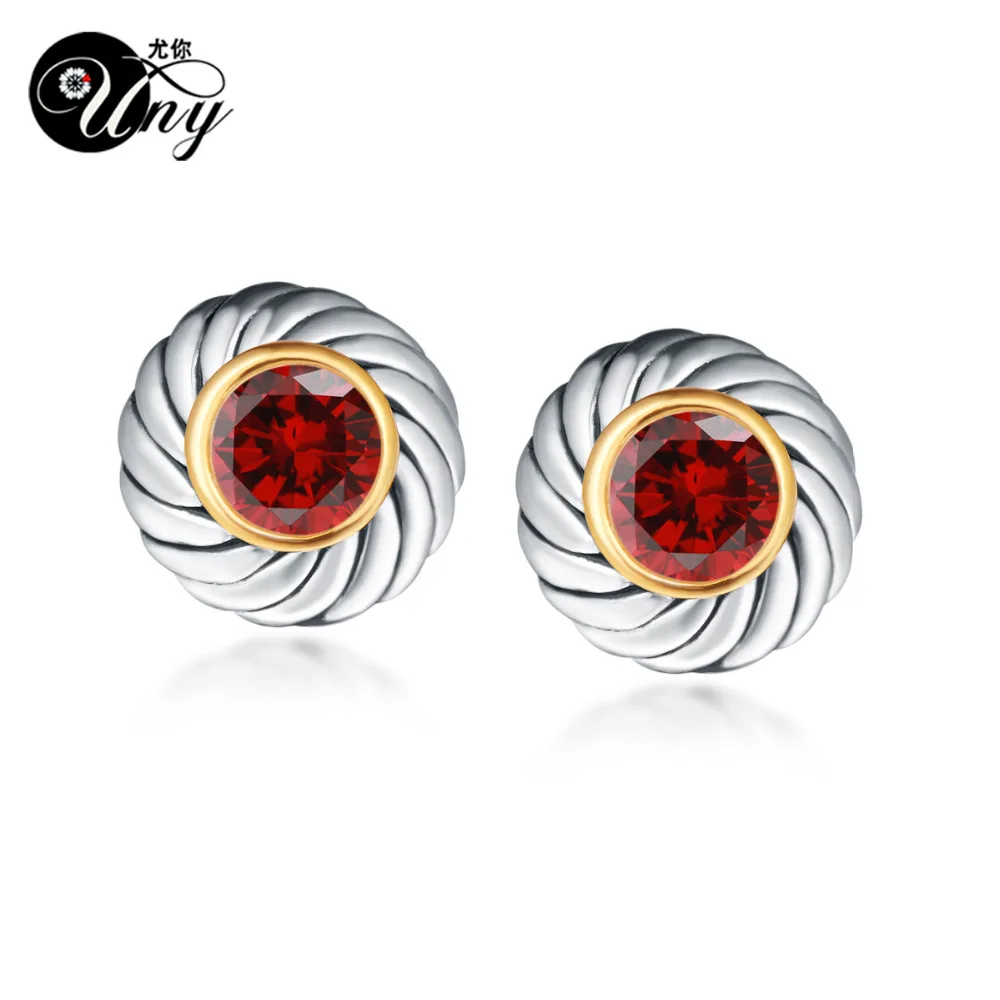 UNY серьги антикварные Женские Ювелирные серьги циркон инкрустированные Винтажные серьги дизайнерские вдохновленные Давид модные серьги Рождественский подарок