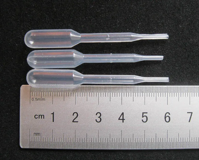 200 x 0.2ML Pipettes Disposable Plastic Graduated Pasteur Pipette