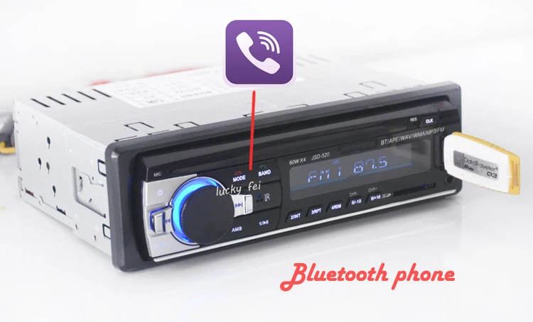 font b Car b font font b Radio b font Stereo Player Bluetooth Phone AUX