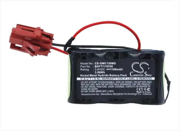 Cameron Sino 1100mAh батарея для GE Mac 12 15 401086-002D BATT/110330 | Электроника