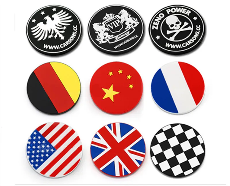 

2Pcs Water Cup Slot Mat Rubber Mat Car Anti-Slip Mat Kecoration Accessories