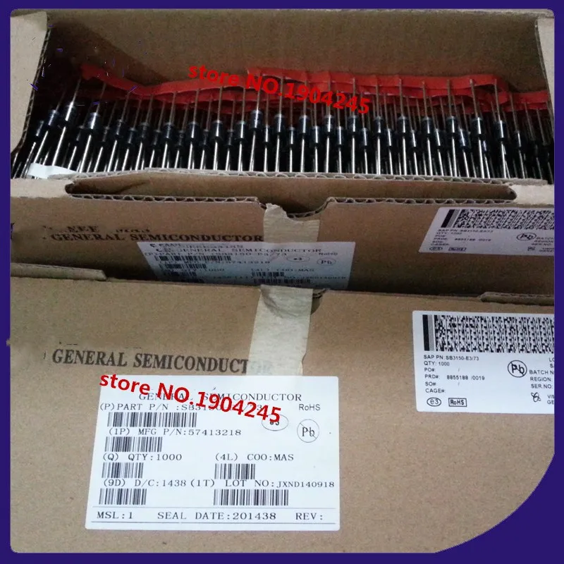 Оригинальный Новый 20 шт./SR3150 SB3150 3A 150V D0 201|diode|diode 3adiode schottky |