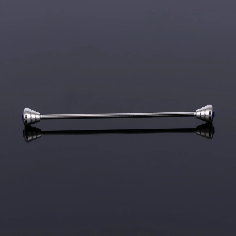 Mens Shirt Collar Pin Necktie Tie Clip Clasp Brooch Bar Barbell Lapel Stick New - Image 3
