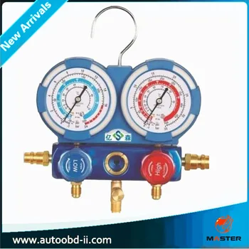 

New Environmental Protection Manifold Gauge Set Aluminum Valve Body MST-R1234YF